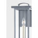 Eden Outdoor Wall Sconce in Weathered Zinc