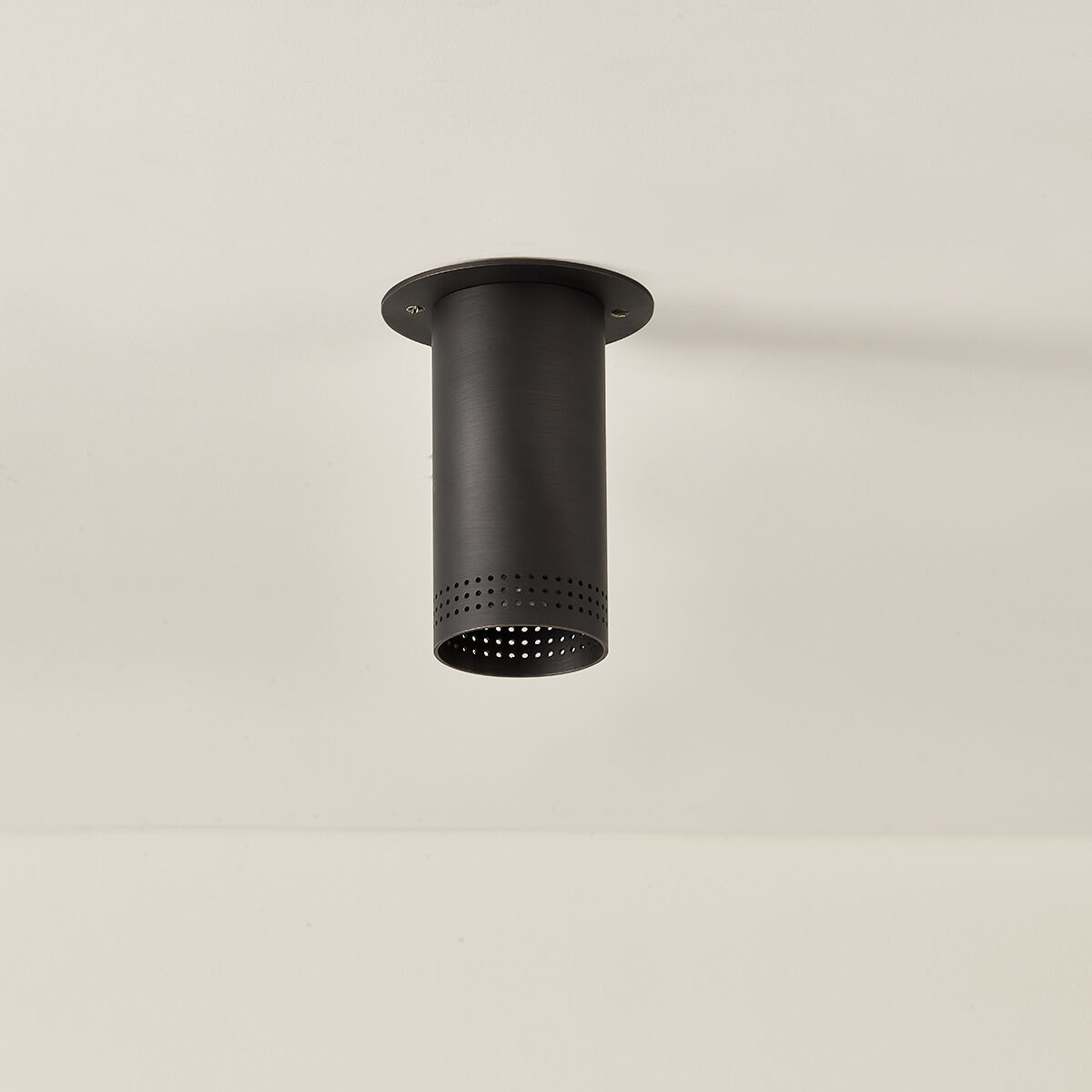 Berg 1 Light 4.75 inch Bronze Flush Mount Ceiling Light