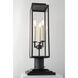 Beckham 3 Light 24 inch Forged Iron Post 