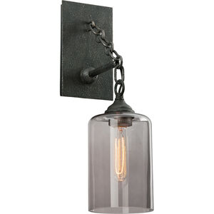 Gotham 1 Light 5.5 inch Aged Pewter Wall Sconce Wall Light