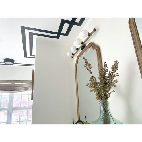 Nomad 4 Light 32 inch Bronze Bath And Vanity Wall Light