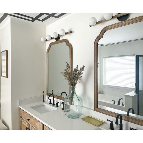 Nomad 4 Light 32 inch Bronze Bath And Vanity Wall Light