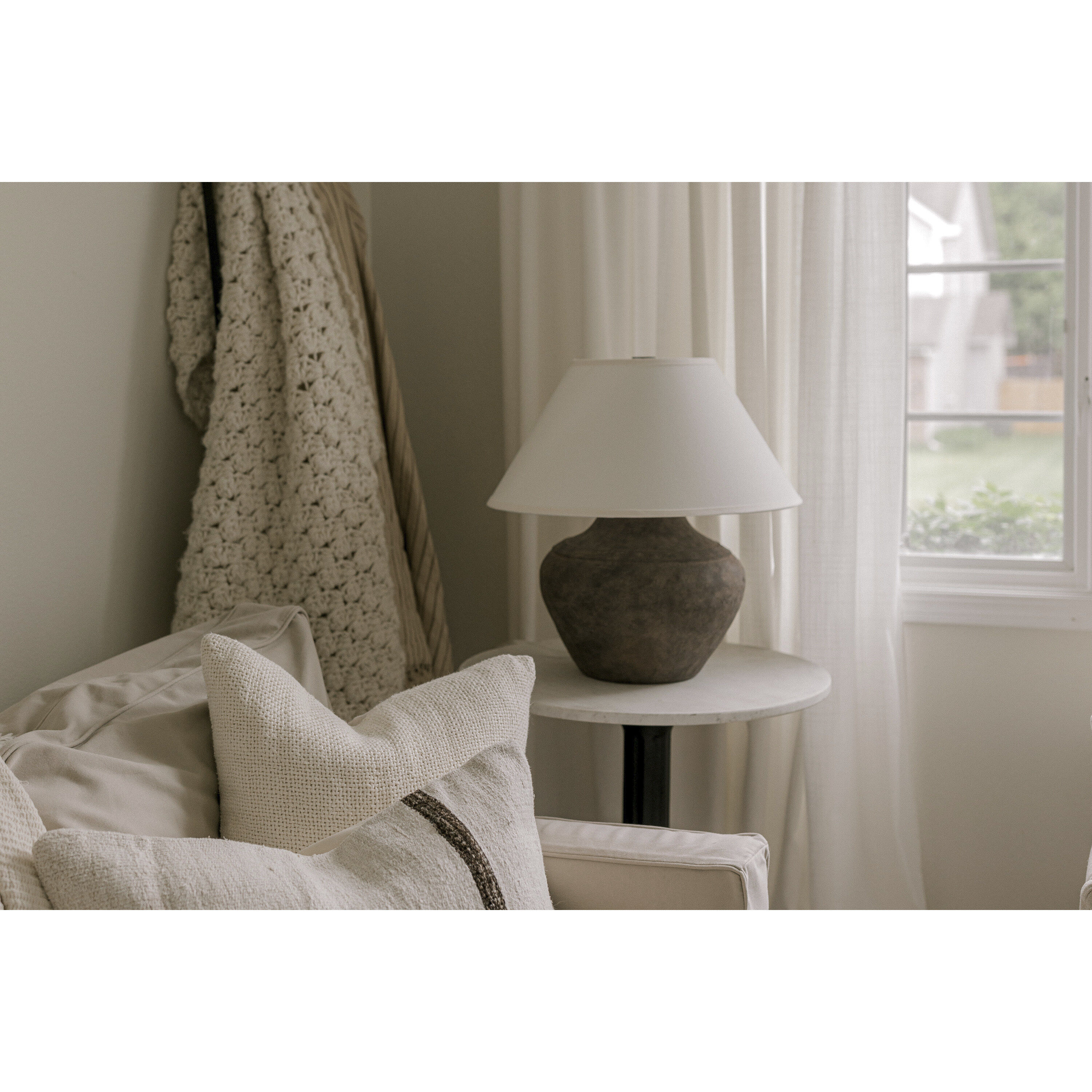 Calabria 21 inch 150.00 watt Rustico Table Lamp Portable Light 