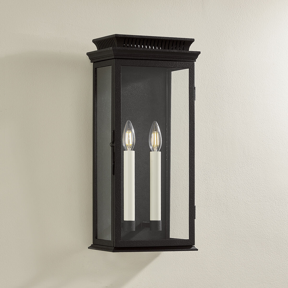Louie 2 Light 9 inch Forged Iron Wall Sconce Wall Light