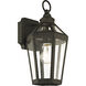 Calabasas 1 Light 13.5 inch Vintage Bronze Outdoor Wall Sconce