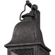 Larchmont 4 Light 32 inch Aged Pewter Outdoor Wall Sconce