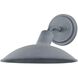 Otis 1 Light 9 inch Weathered Zinc Outdoor Wall Sconce