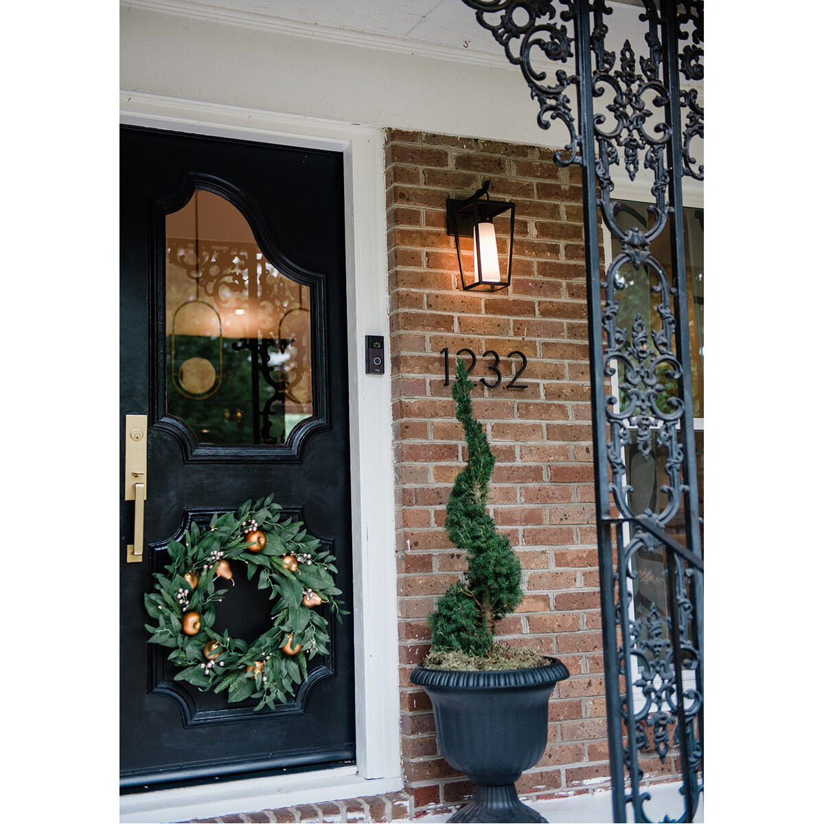 Mission Beach 1 Light 6 inch Textured Black Wall Sconce Wall Light 