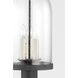 Napa County 1 Light 24 inch French Iron Post