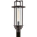Carroll Park 1 Light 24 inch Textured Bronze Post Lantern