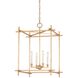 Huck 4 Light 22.00 inch Pendant