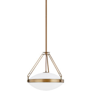 Kade 1 Light 21.25 inch Patina Brass Pendant Ceiling Light