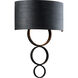 Rivington 2 Light 12 inch Charred Copper Wall Sconce Wall Light