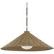 Devlin 1 Light 44 inch Bronze Outdoor Pendant