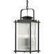 James Bay 3 Light 8.5 inch Bronze Outdoor Pendant