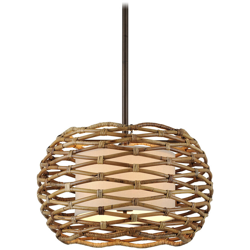 Balboa 6 Light 28 inch Bronze Chandelier Ceiling Light