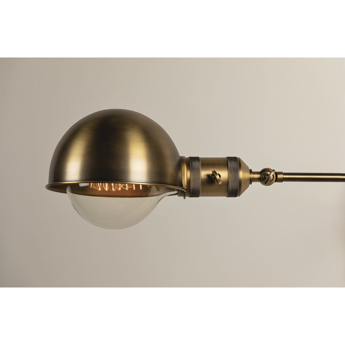 Cannon 17.5 inch 60.00 watt Patina Brass Plug-in Swivel Sconce Wall Light
