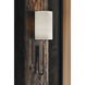 Cosmo 1 Light 6 inch Soft Black Wall Sconce Wall Light