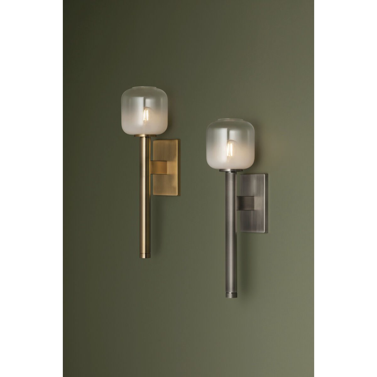 Axton 1 Light 5.25 inch Patina Brass Wall Sconce Wall Light