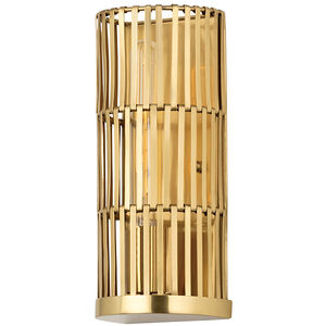 Adair 1 Light 5.25 inch Patina Brass ADA Wall Sconce Wall Light