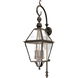 Townsend 4 Light 47 inch Textured Black Outdoor Wall Sconce
