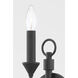 Cate 1 Light 5 inch Forged Iron Wall Sconce Wall Light