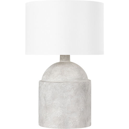 Torrance 27.5 inch 75.00 watt Ceramic Weathered Grey Table Lamp Portable Light