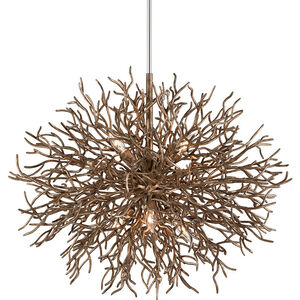 Sierra 6 Light 32 inch Vienna Bronze Chandelier Ceiling Light