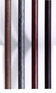 Extruded Aluminum Fluted 84 inch Mounting Post in Antique Bronze 