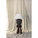 Pecola 24.25 inch 15.00 watt Patina Brass/Ceramic Windswept Ash Table Lamp Portable Light