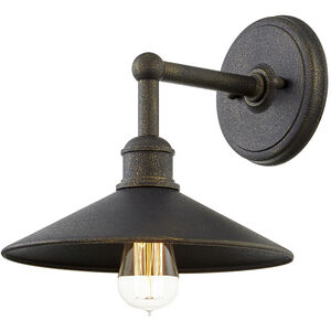 Shelton 1 Light 10 inch Vintage Bronze Outdoor Wall Sconce