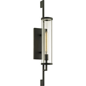 Park Slope 1 Light 32 inch Forged Iron Outdoor Wall Sconce