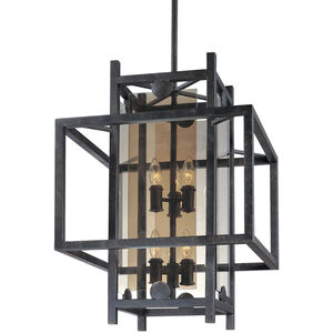 Crosby 6 Light 18 inch French Iron Pendant Ceiling Light