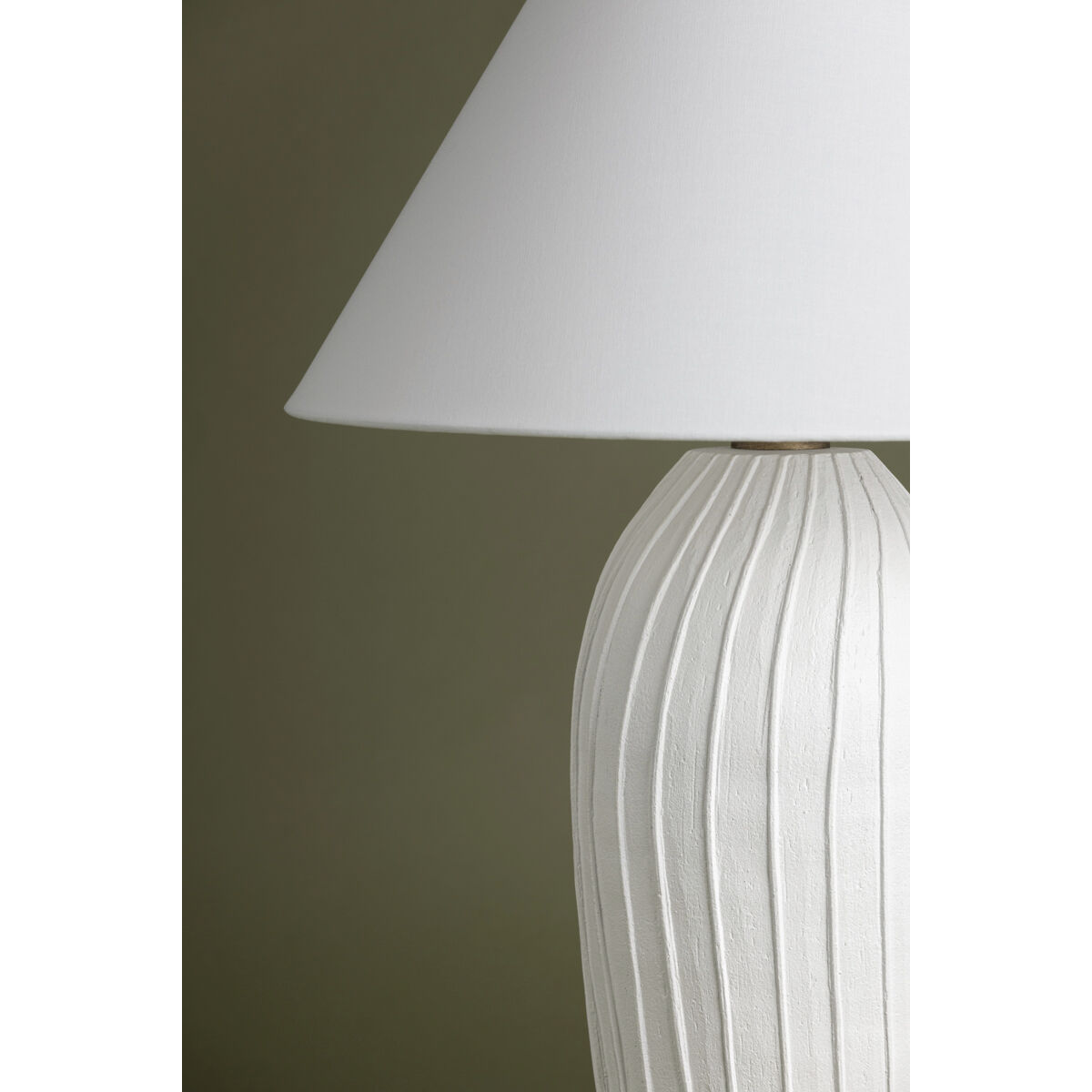 Deacon 31.5 inch 15.00 watt Patina Brass and Ceramic Loft White Table Lamp Portable Light