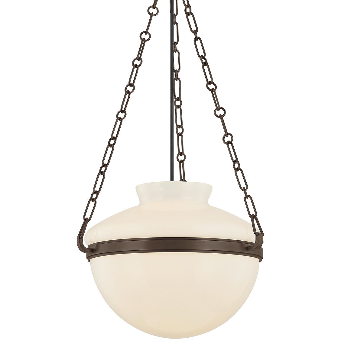 Paradigm 1 Light 16.25 inch Bronze Pendant Ceiling Light