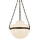 Paradigm 1 Light 16.25 inch Bronze Pendant Ceiling Light