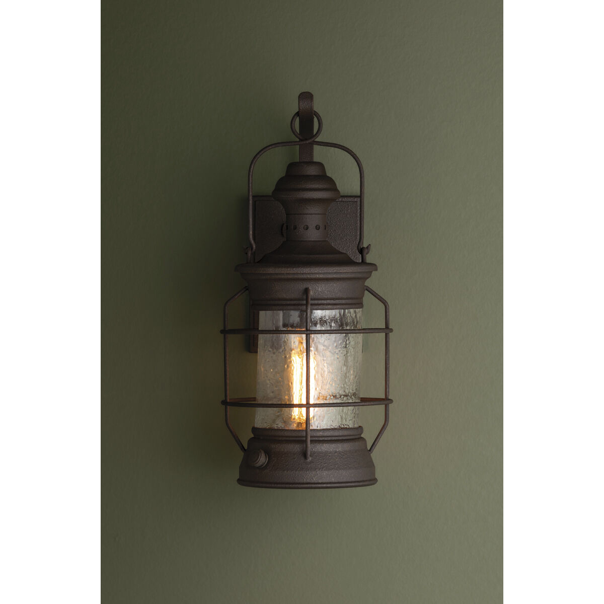 Atkins 1 Light 15.5 inch Heritage Bronze Outdoor Wall Sconce