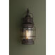 Atkins 1 Light 15.5 inch Heritage Bronze Outdoor Wall Sconce