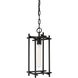 Huck 1 Light 7.25 inch Black Iron Pendant Ceiling Light