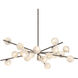 Sonny 20 Light 59.75 inch Bronze Leaf Chandelier Ceiling Light
