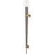 Rufus 1 Light 5 inch Patina Brass Wall Sconce Wall Light