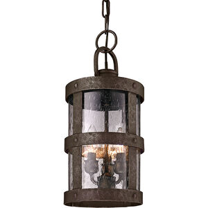 Barbosa 3 Light 8 inch Aged Pewter Indoor Lantern Ceiling Light