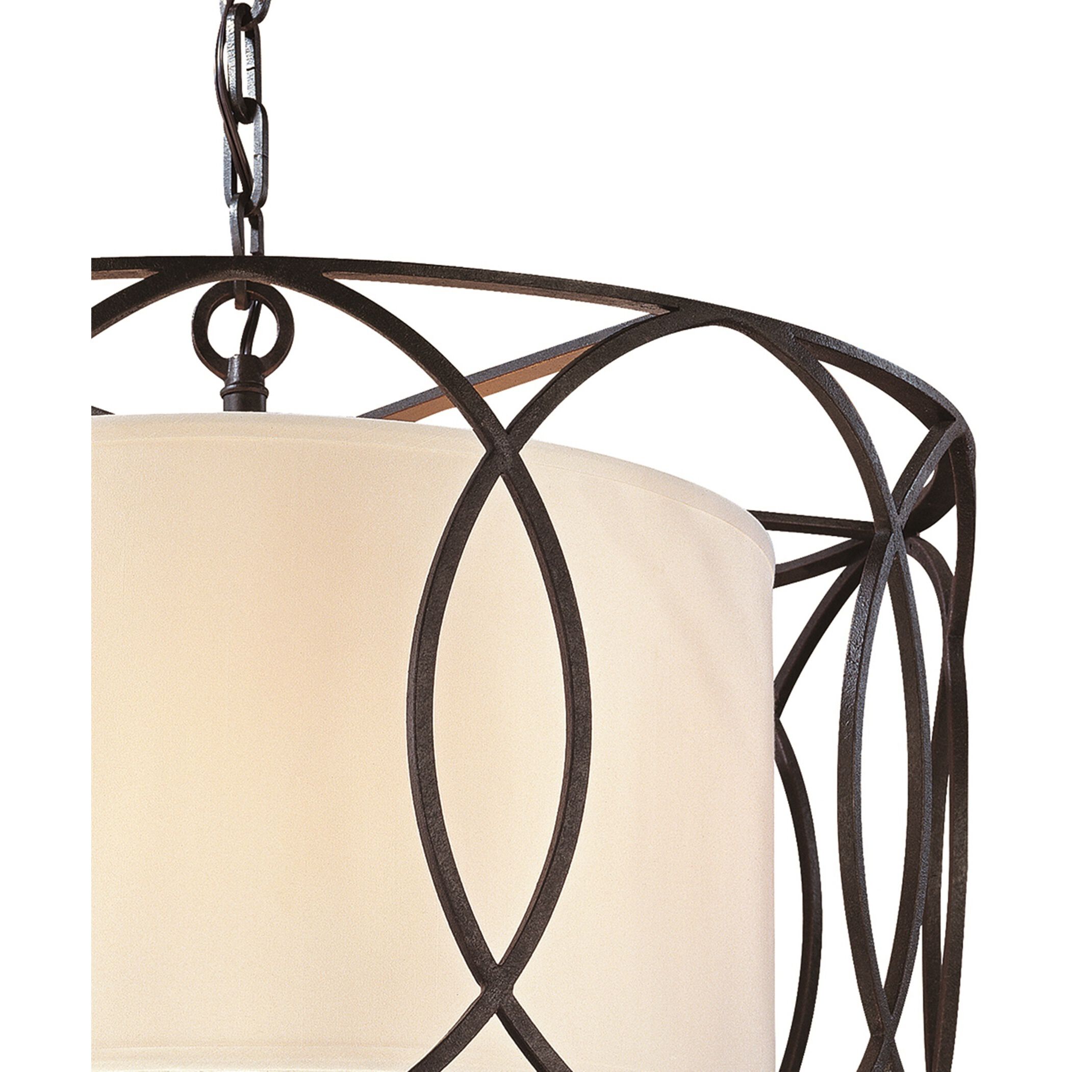 Sausalito 5 Light 25 inch Deep Bronze Chandelier Ceiling Light 