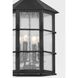 Lake County 4 Light 12 inch French Iron Outdoor Pendant