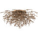 Sierra 3 Light 32 inch Vienna Bronze Flush Mount Ceiling Light