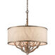 Whitman 6 Light 24.25 inch Vienna Bronze Chandelier Ceiling Light