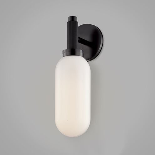 Annex 1 Light 5.75 inch Anodized Black Wall Sconce Wall Light