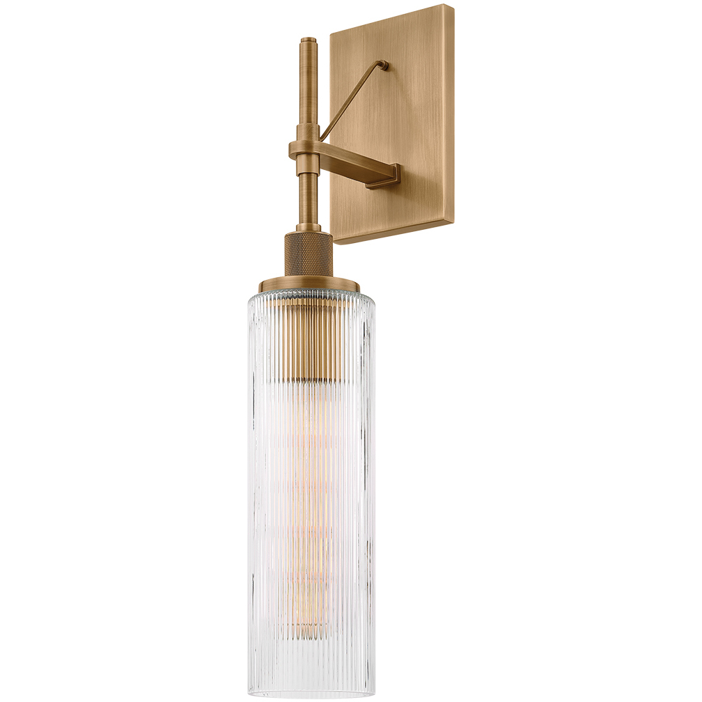 Troy Lighting B8022 PBR Shenandoah 1 Light 22 inch Patina Brass Exterior Wall Sconce