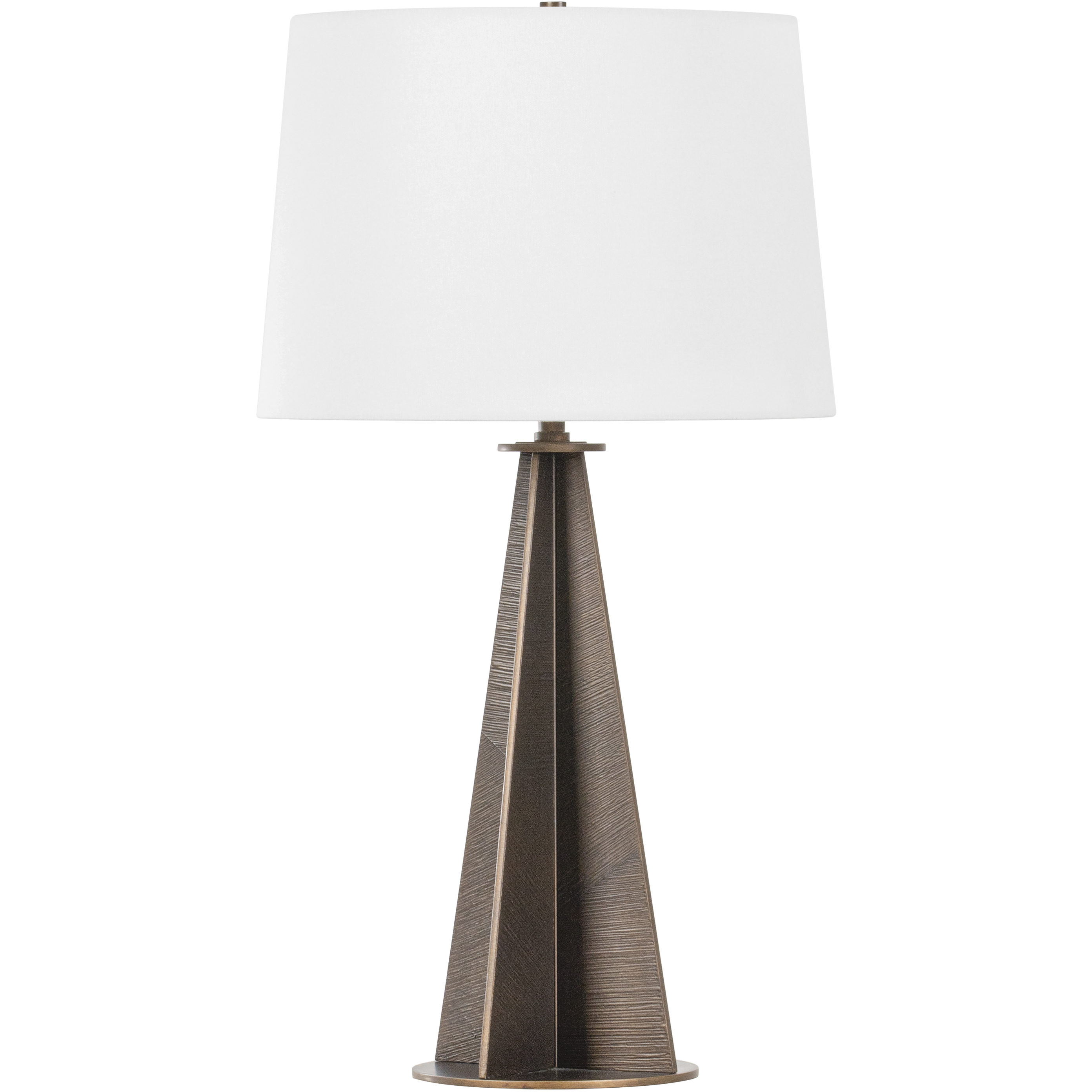 Troy Lighting PTL1130-BRL Finn 30 inch 15 watt Bronze Leaf Table