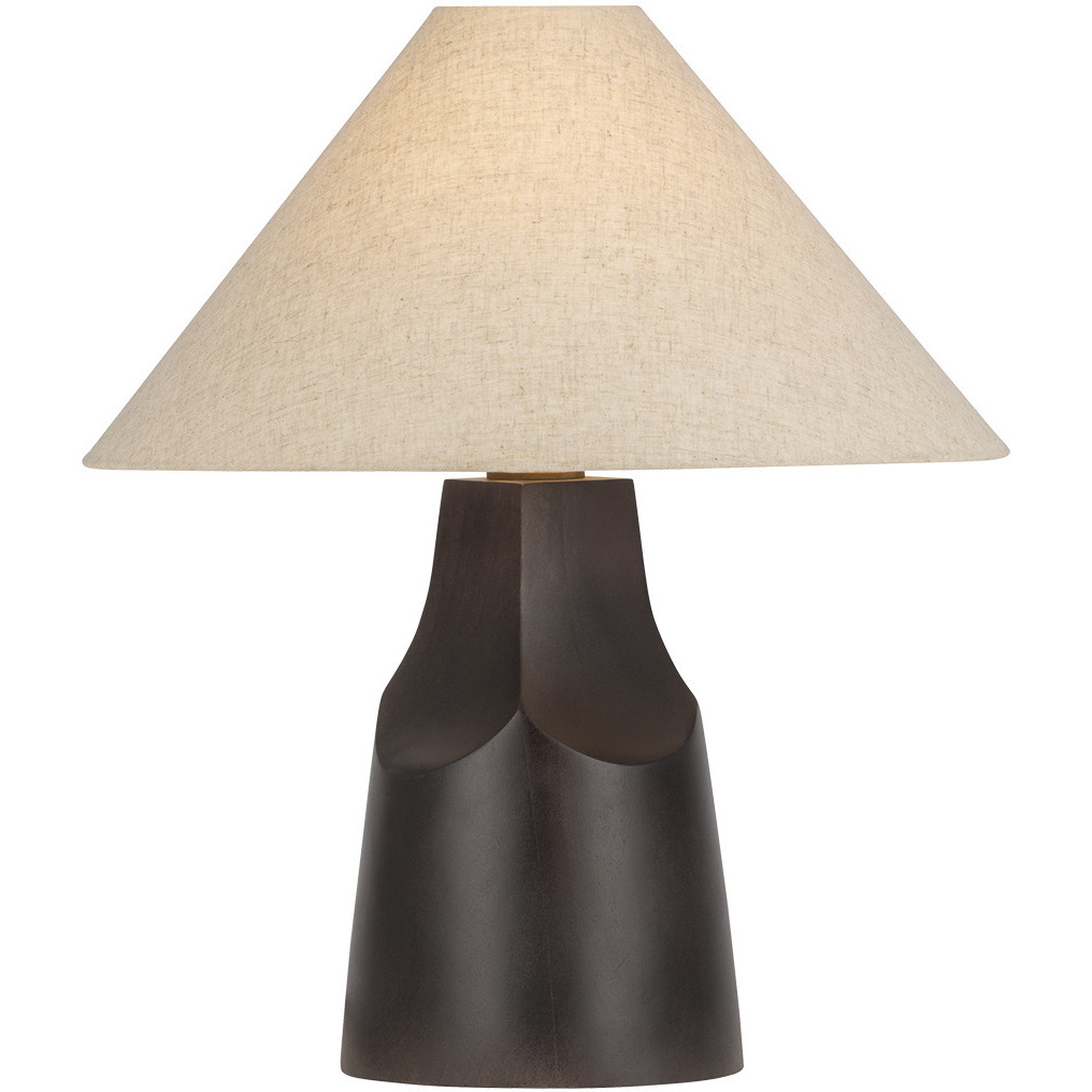 Hewn 20.75 inch 15 watt Patina Brass Table Lamp Portable Light